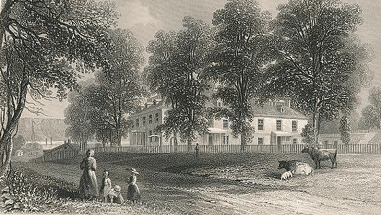 Philipse Manor Hall c. 1859